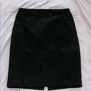 Express black pencil skirt